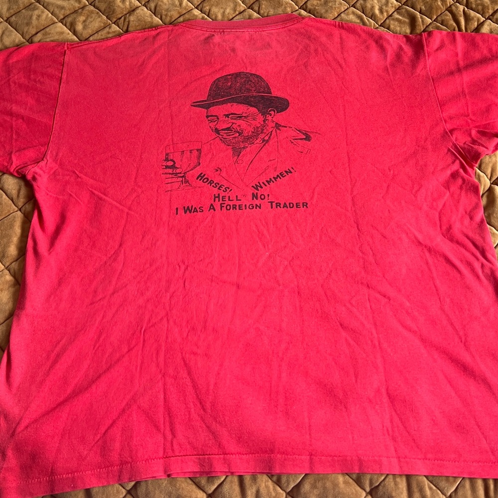 VINTAGE TOKYO AMERICAN CLUB TEE SHIRT XXL RED